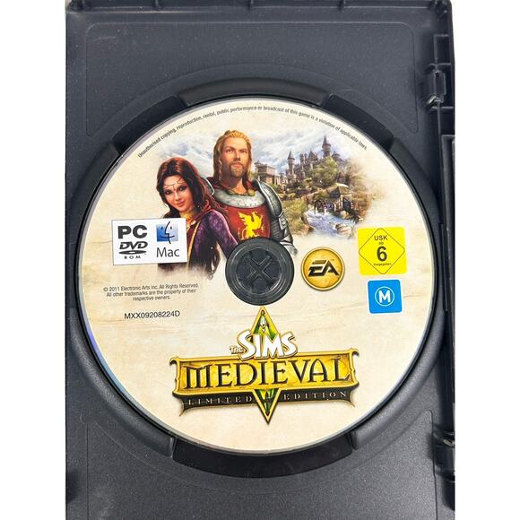 The Sims Medieval PC/Mac\DVD + Manual & Box Electronic Arts Windows XP\Vista\7 - Picture 1 of 4